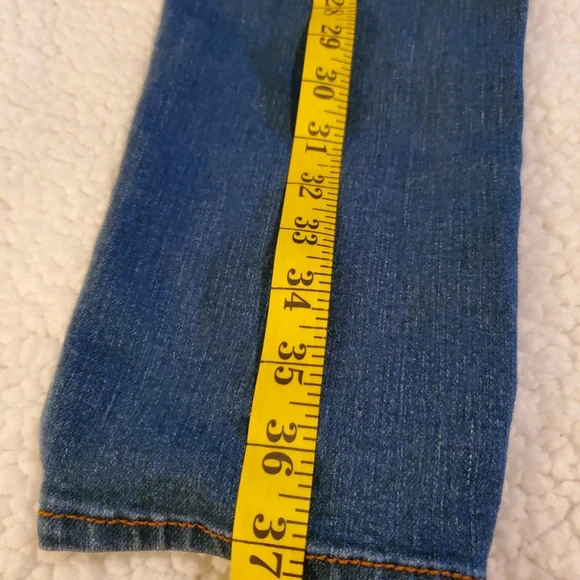 Time & Tru womens Size 14 high rise Skinny. Blue jeans. - Picture 6 of 6